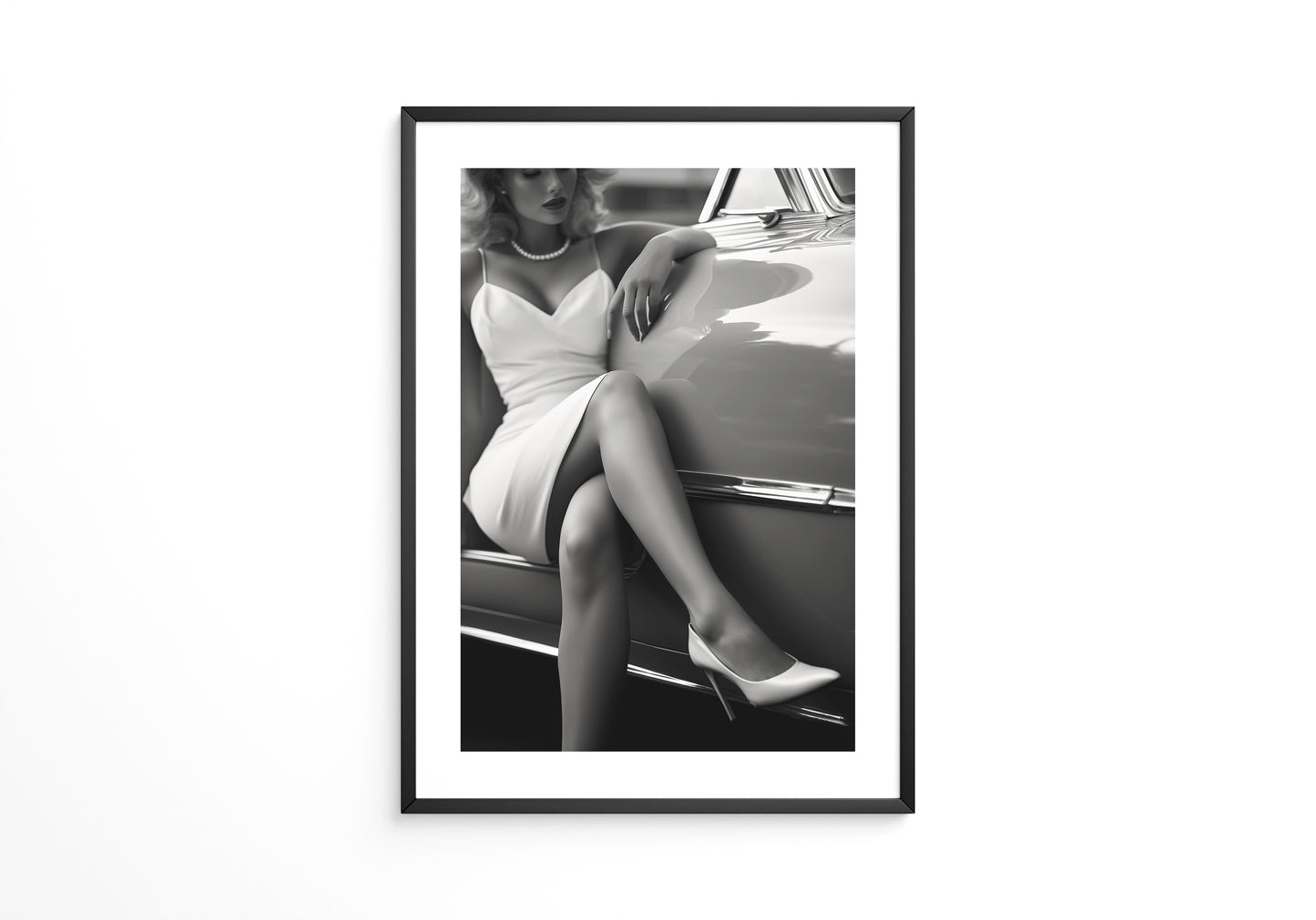 Retro Eleganz Schwarzweiß Stil