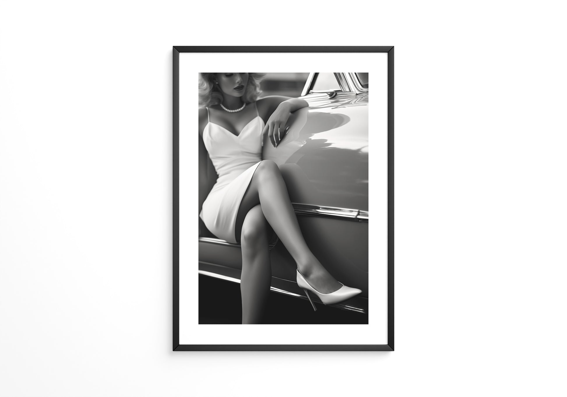 Retro Eleganz Schwarzweiß Stil