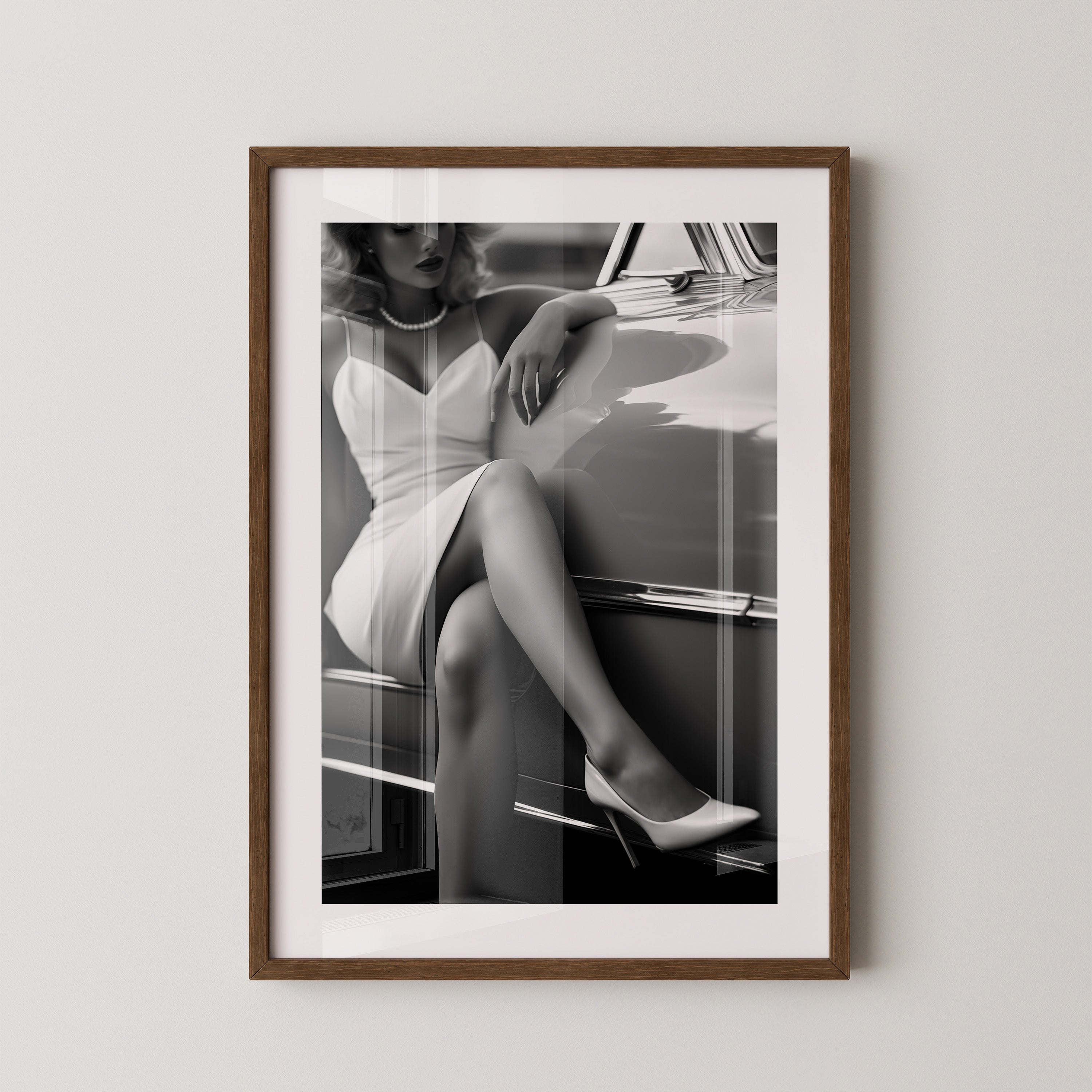 Retro Eleganz Schwarzweiß Stil