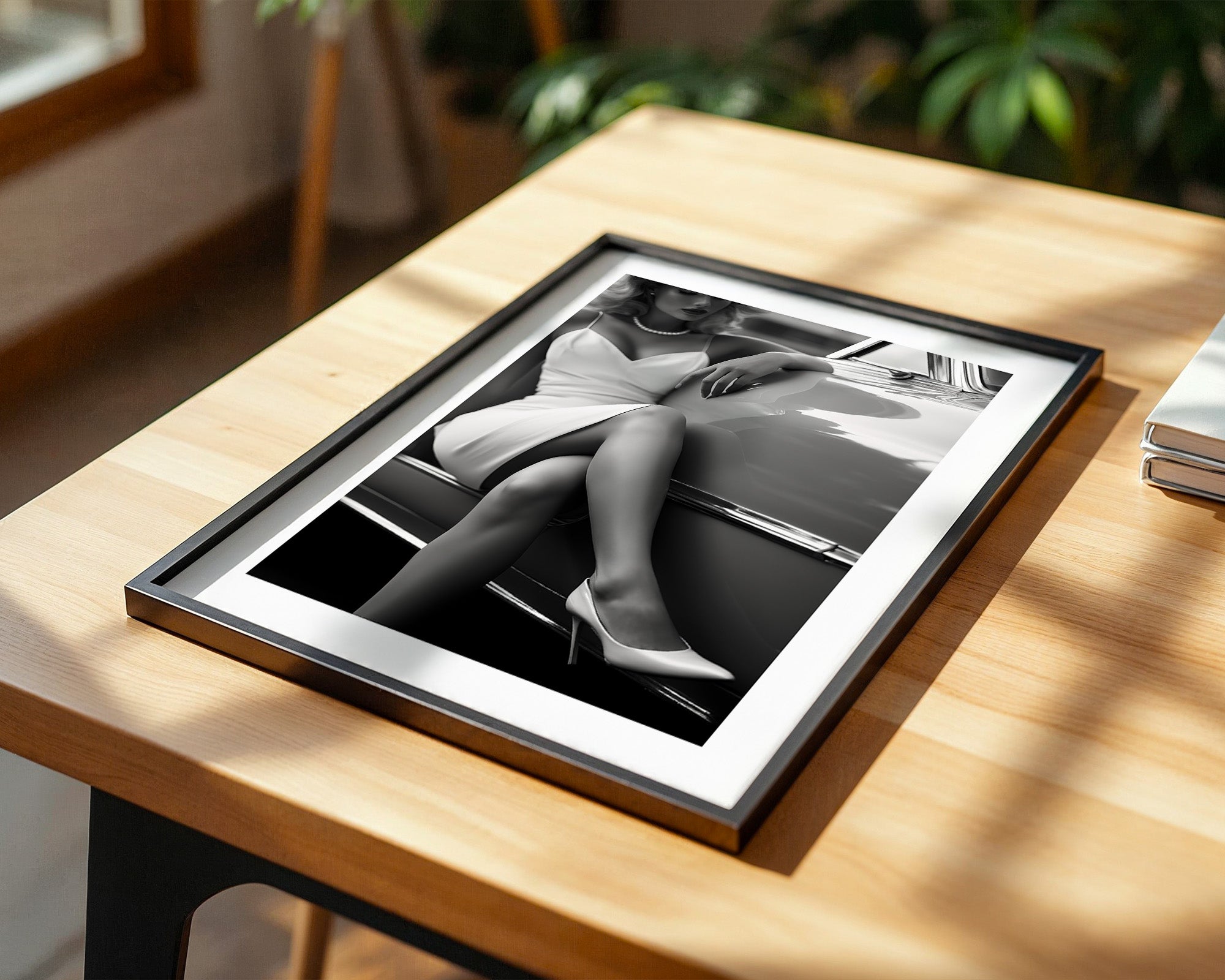 Retro Eleganz Schwarzweiß Stil