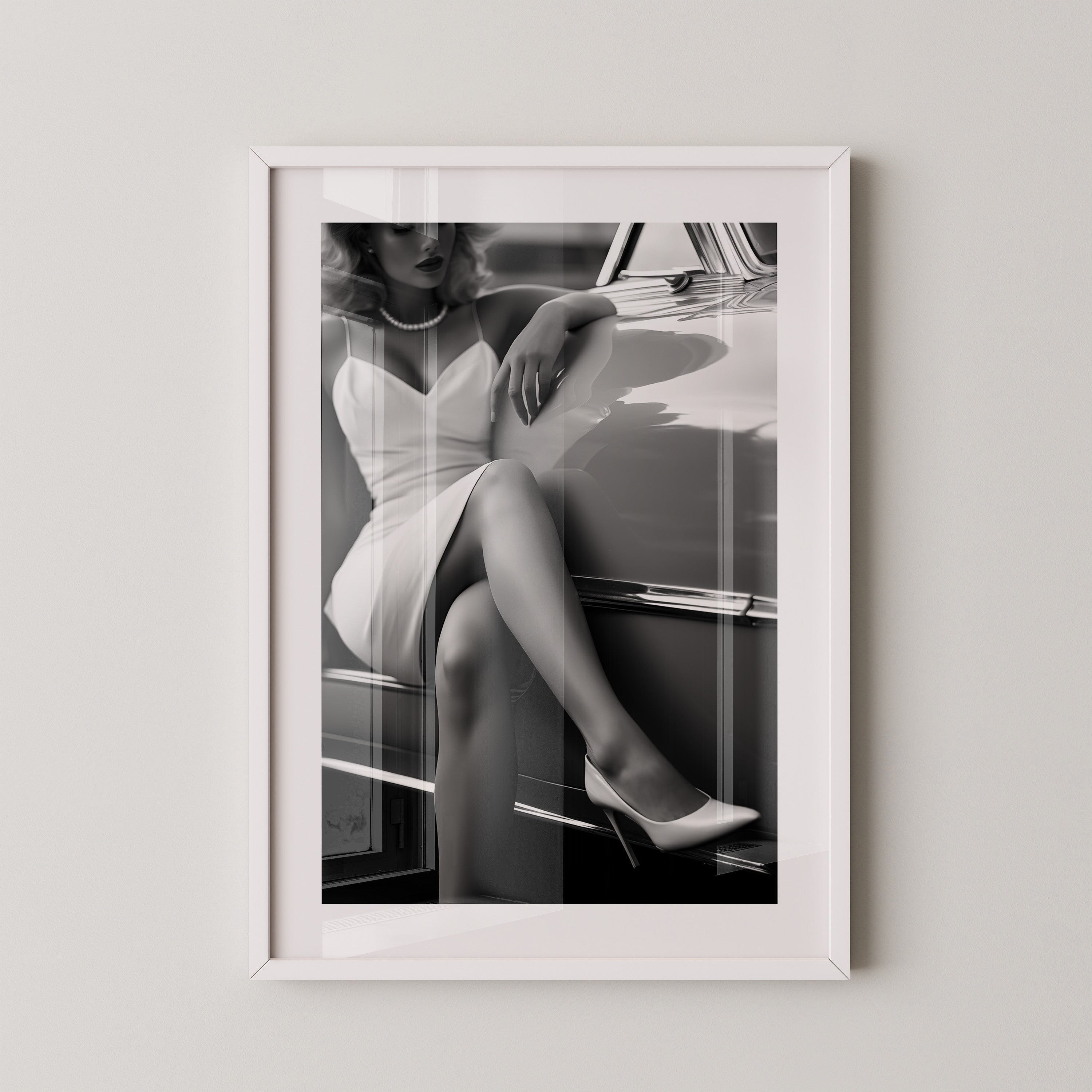 Retro Eleganz Schwarzweiß Stil