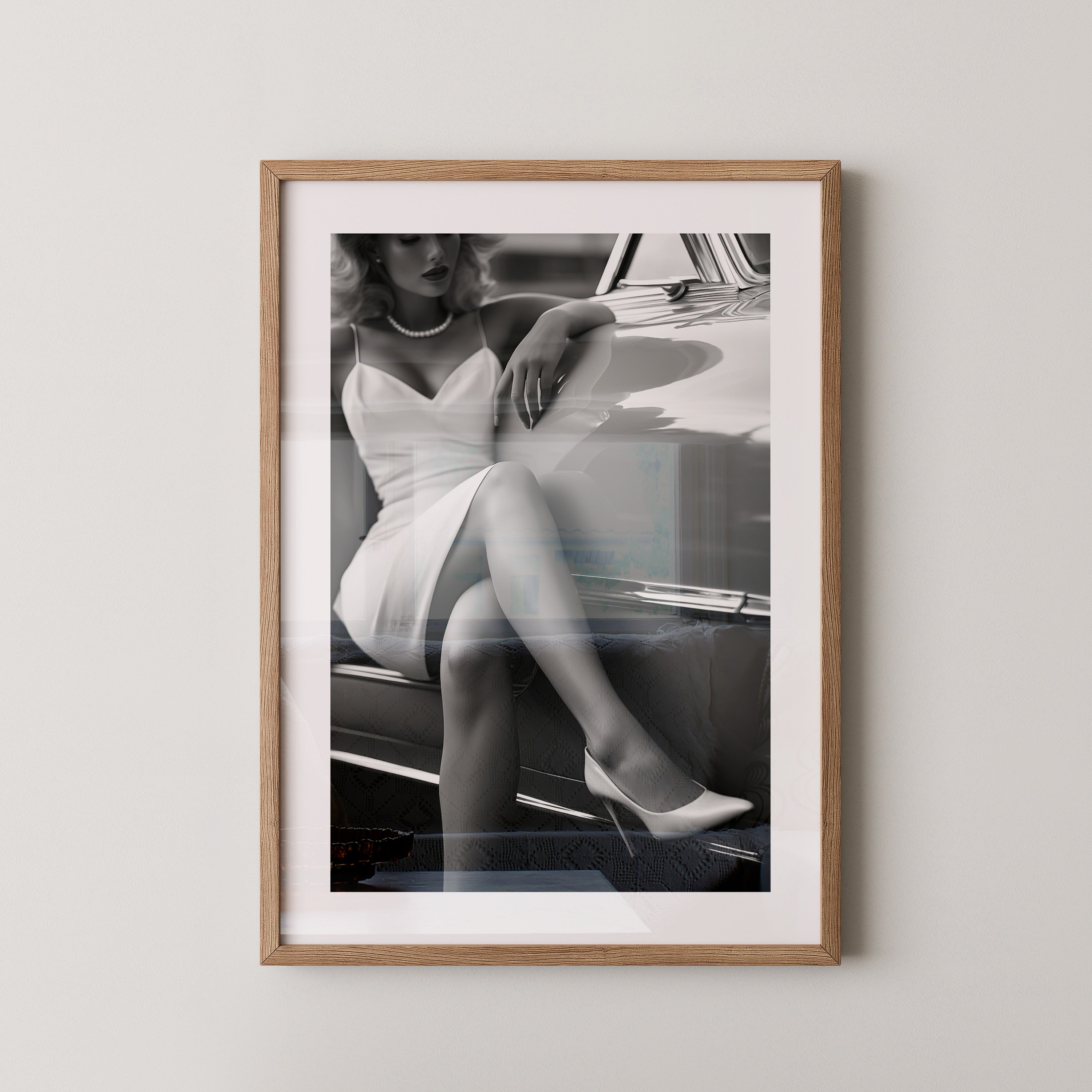 Retro Eleganz Schwarzweiß Stil