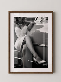 Retro Eleganz Schwarzweiß Stil