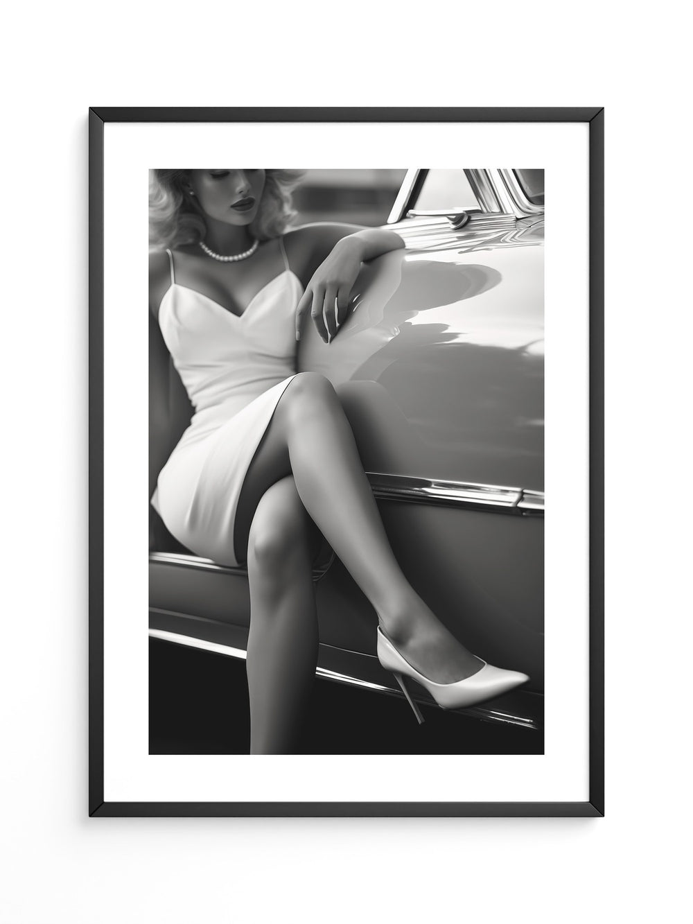 Retro Eleganz Schwarzweiß Stil
