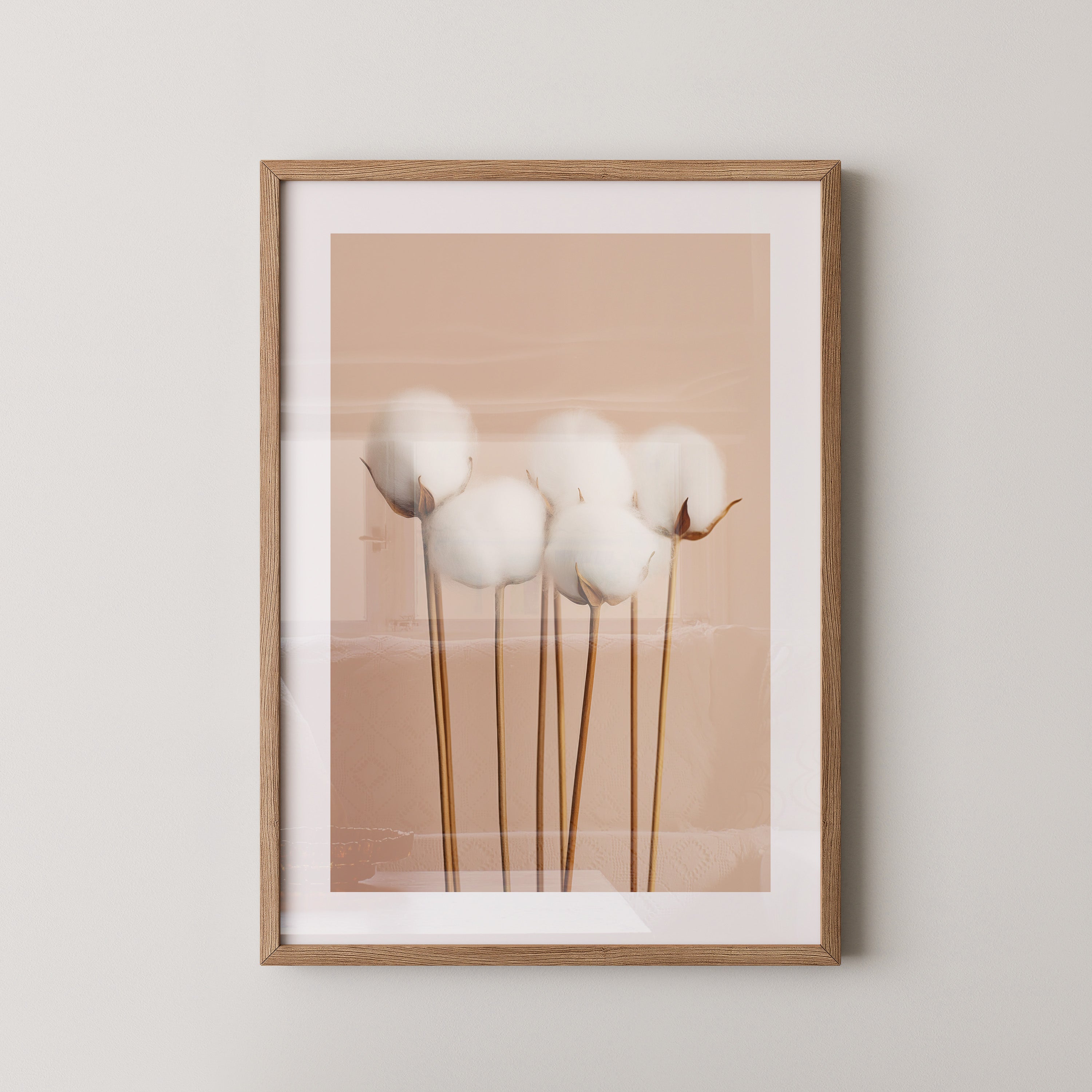 Baumwollzweige Minimalistisch
