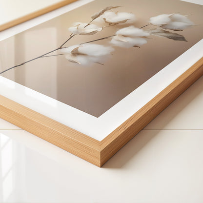 Baumwolle Ast Pastellton