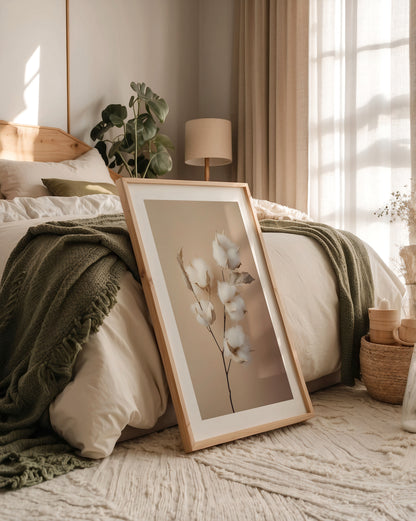 Baumwolle Ast Pastellton