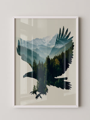Adler Wald Collage