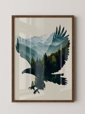 Adler Wald Collage