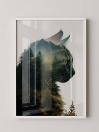 Katzenwald Silhouette