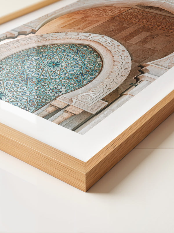 Arabeske Mosaik Bogenornament