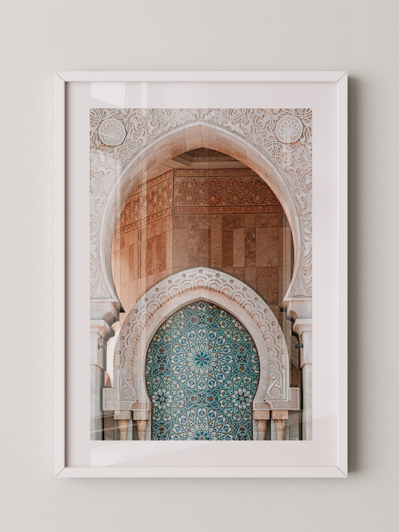 Arabeske Mosaik Bogenornament