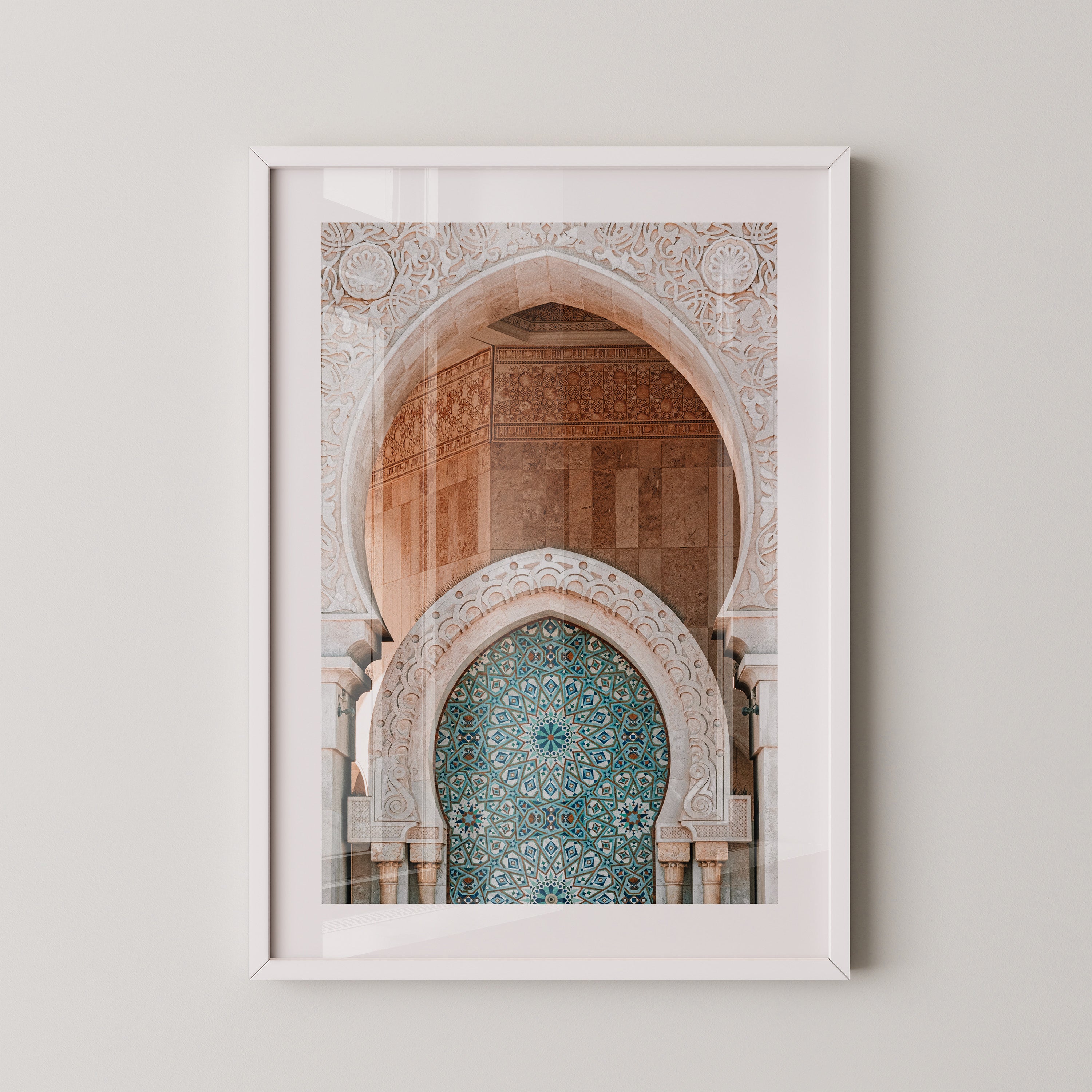 Arabeske Mosaik Bogenornament