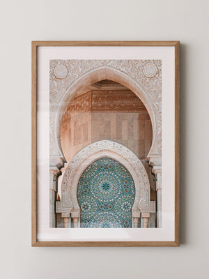 Arabeske Mosaik Bogenornament