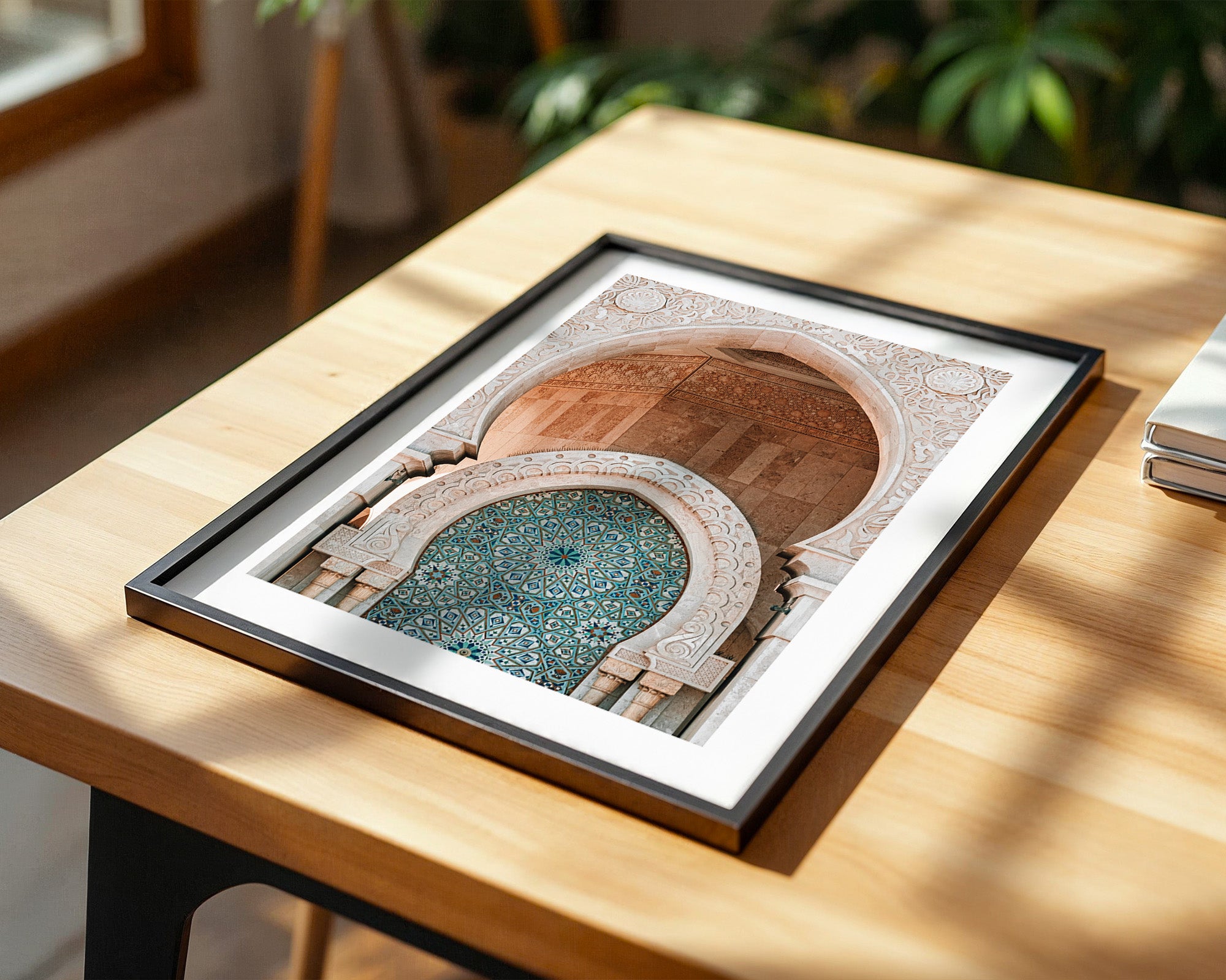 Arabeske Mosaik Bogenornament