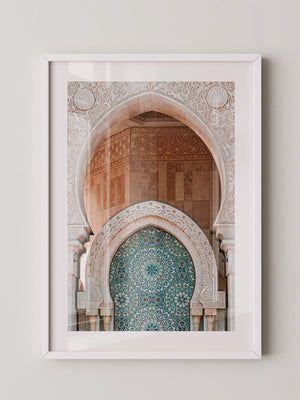 Arabeske Mosaik Bogenornament