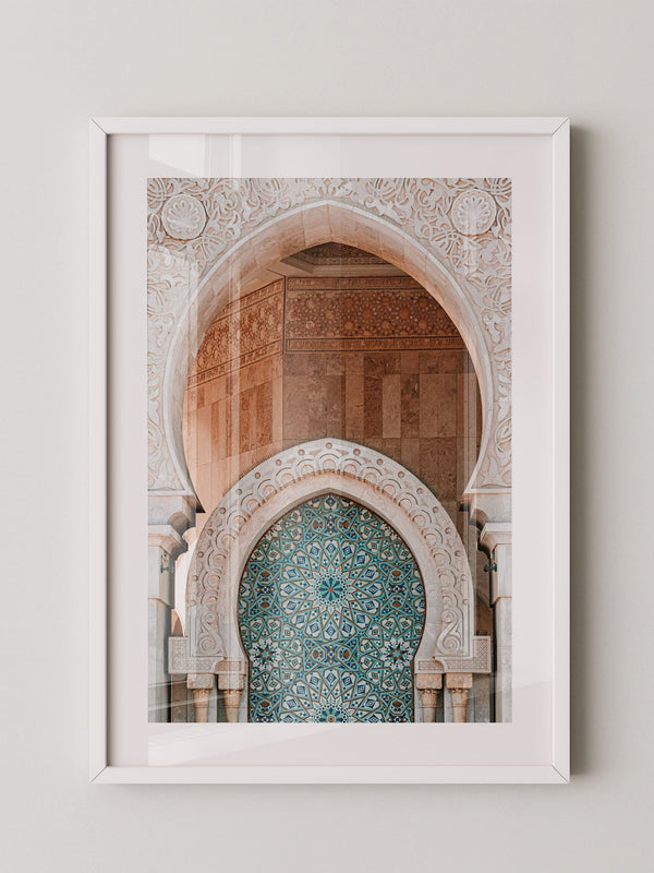Arabeske Mosaik Bogenornament