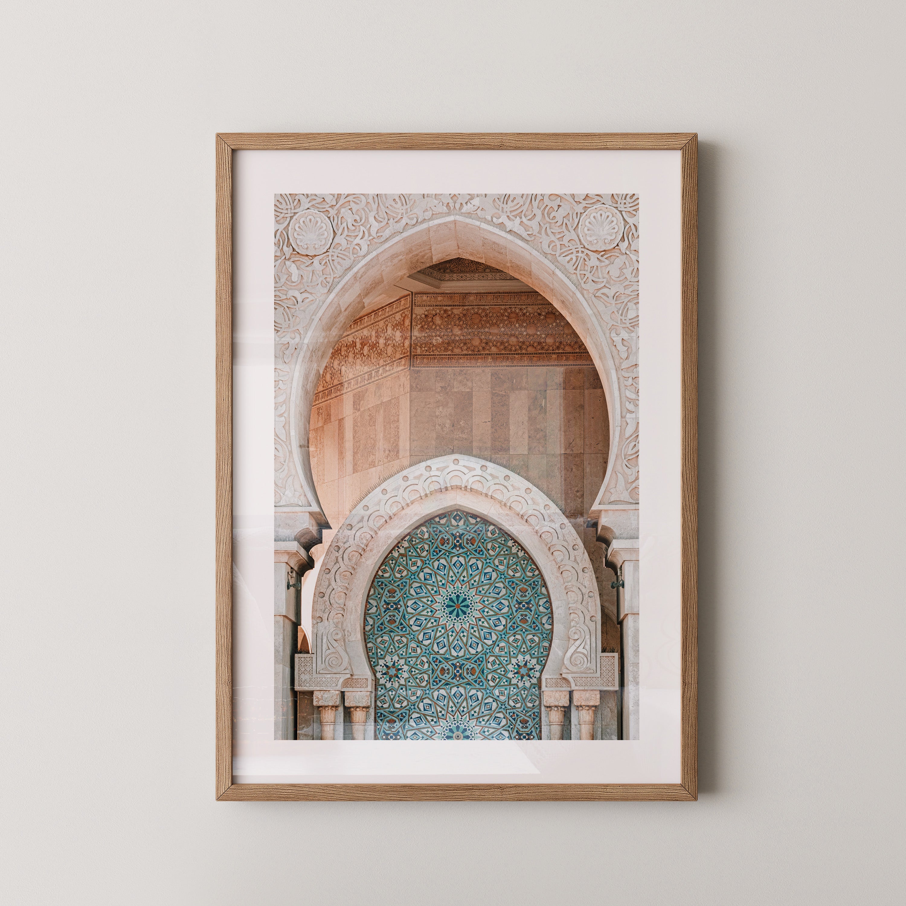 Arabeske Mosaik Bogenornament