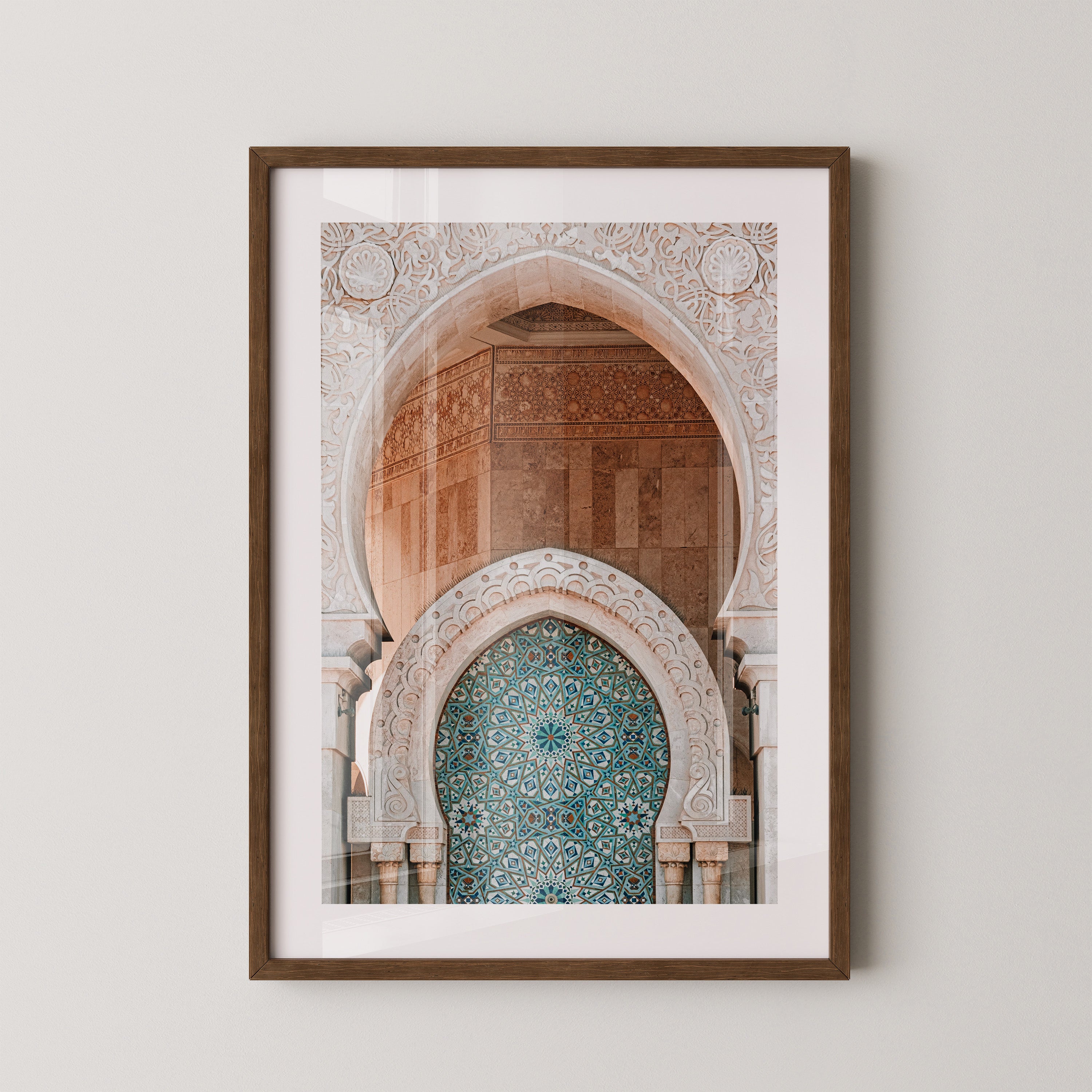 Arabeske Mosaik Bogenornament