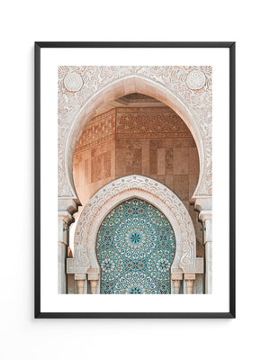 Arabeske Mosaik Bogenornament