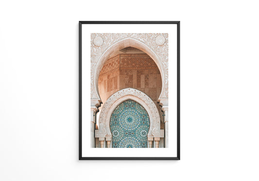 Arabeske Mosaik Bogenornament