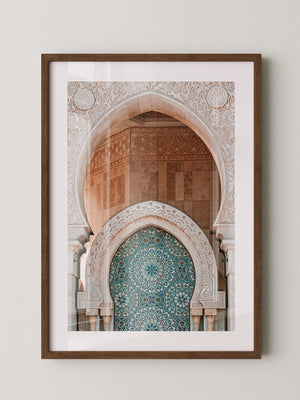 Arabeske Mosaik Bogenornament