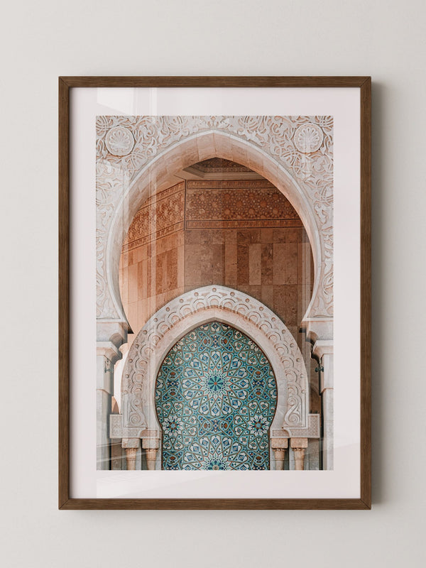 Arabeske Mosaik Bogenornament