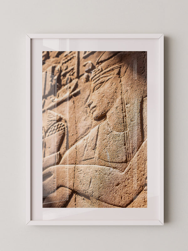 Ägyptische Reliefs Sonnenspiel