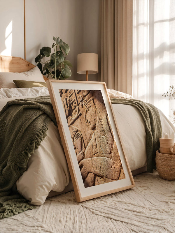 Ägyptische Reliefs Sonnenspiel