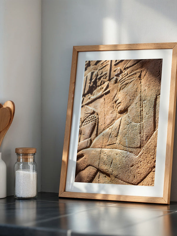 Ägyptische Reliefs Sonnenspiel