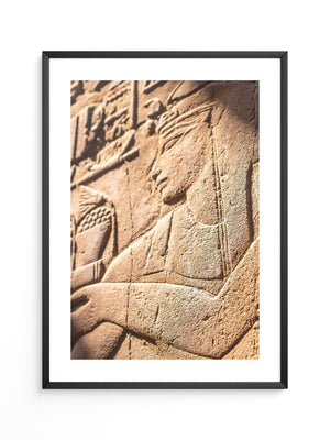 Ägyptische Reliefs Sonnenspiel