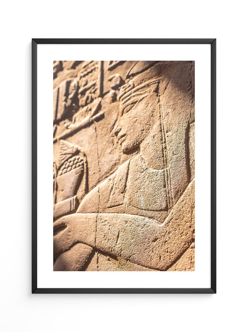 Ägyptische Reliefs Sonnenspiel