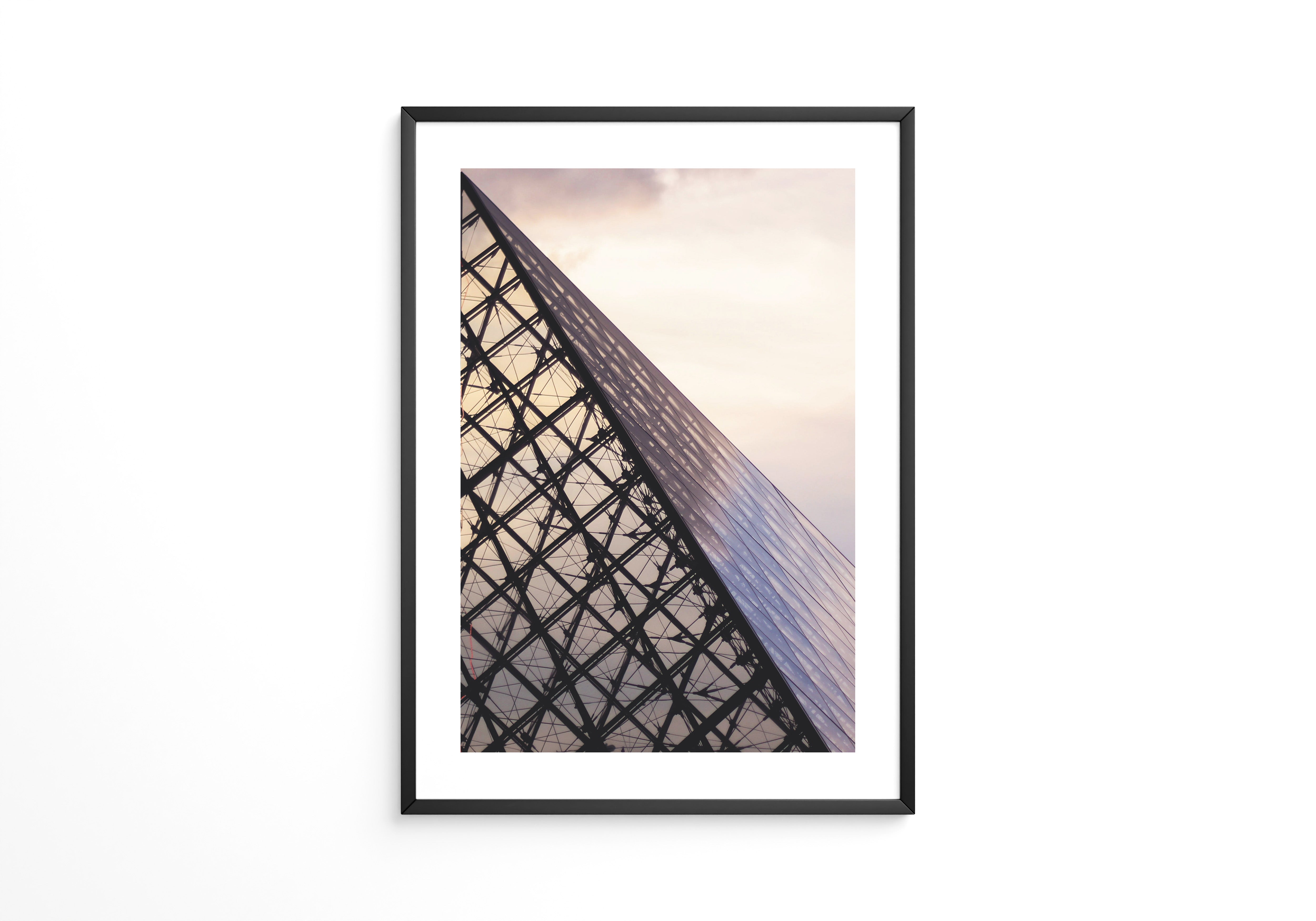 Pyramiden Struktur Glasarchitektur