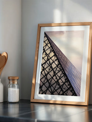 Pyramiden Struktur Glasarchitektur