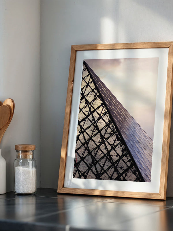 Pyramiden Struktur Glasarchitektur