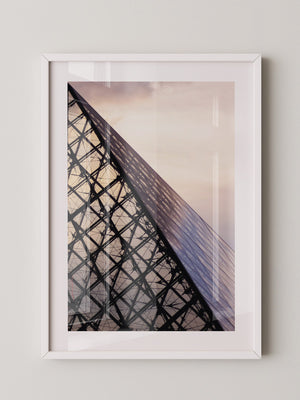 Pyramiden Struktur Glasarchitektur