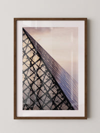 Pyramiden Struktur Glasarchitektur