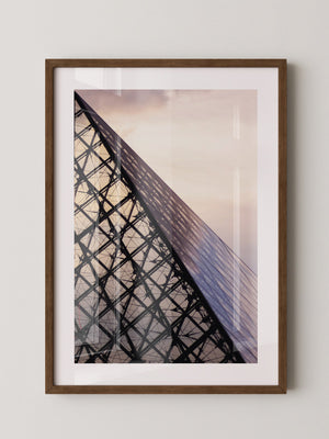 Pyramiden Struktur Glasarchitektur