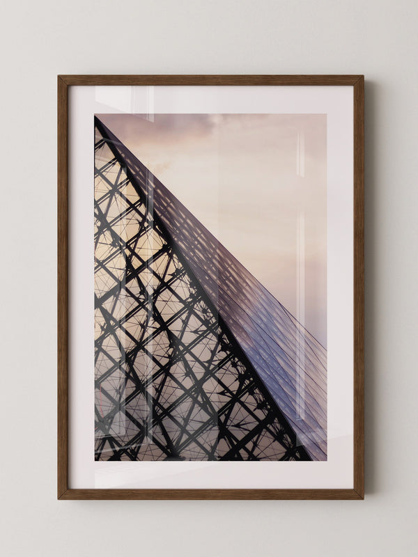 Pyramiden Struktur Glasarchitektur