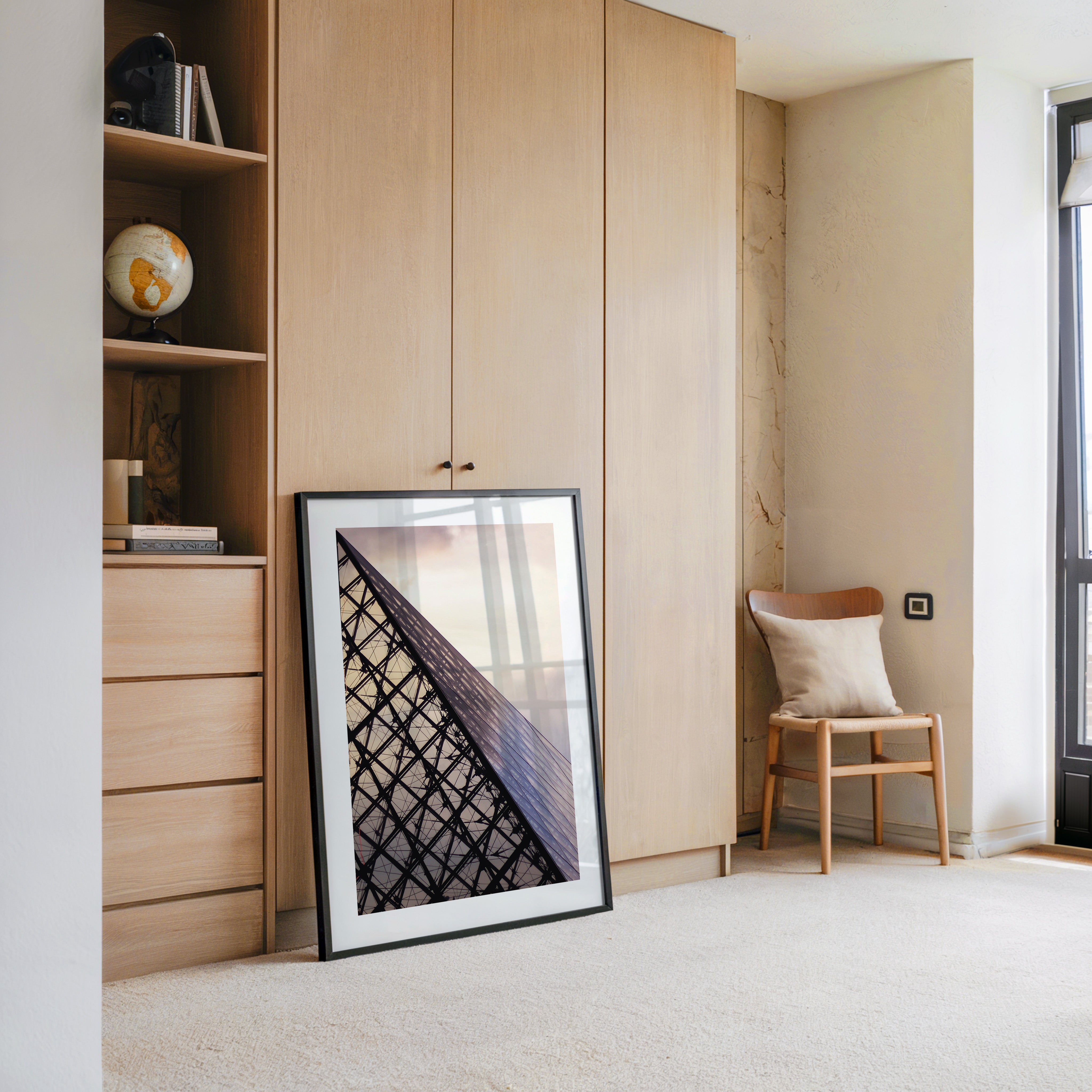 Pyramiden Struktur Glasarchitektur