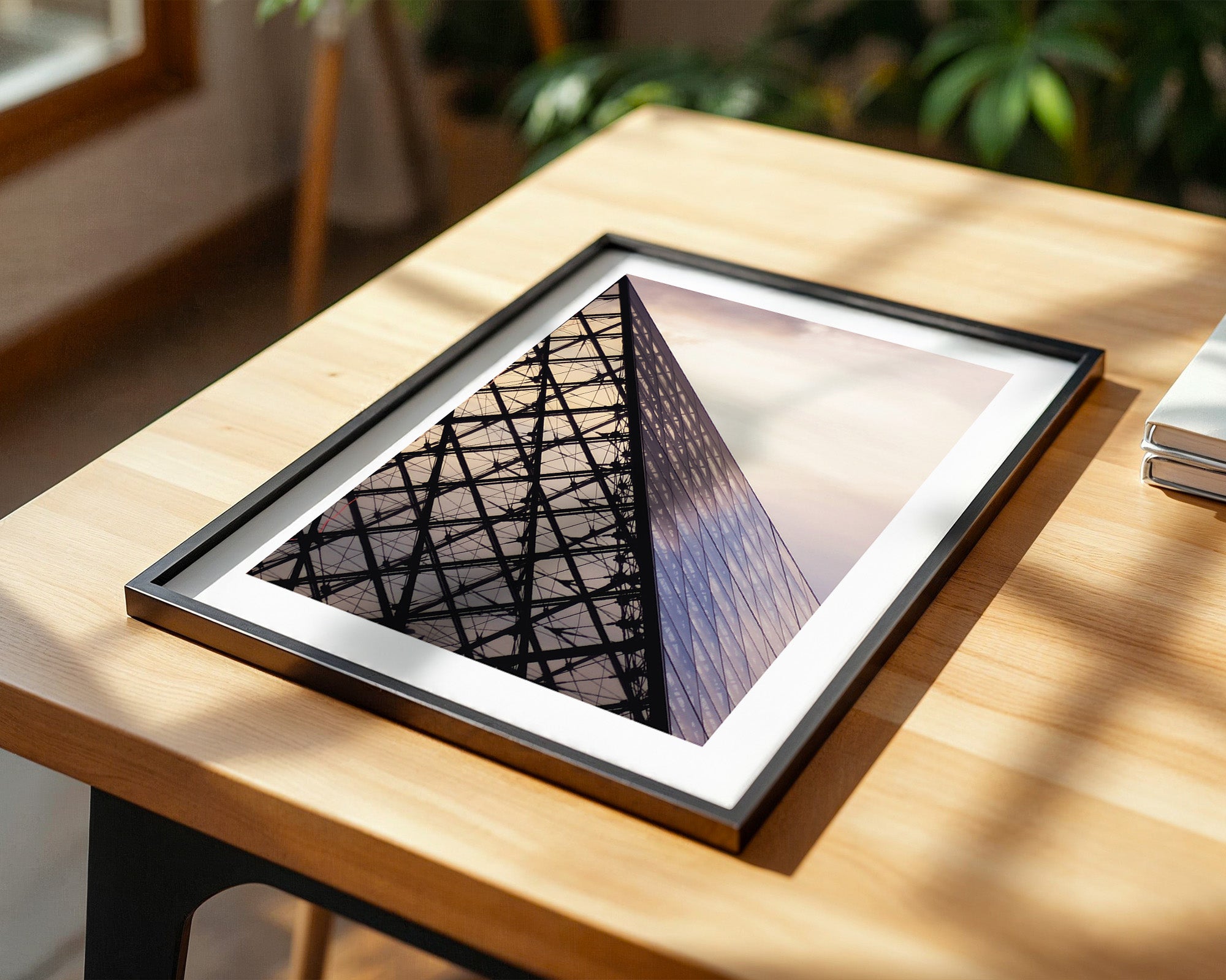 Pyramiden Struktur Glasarchitektur