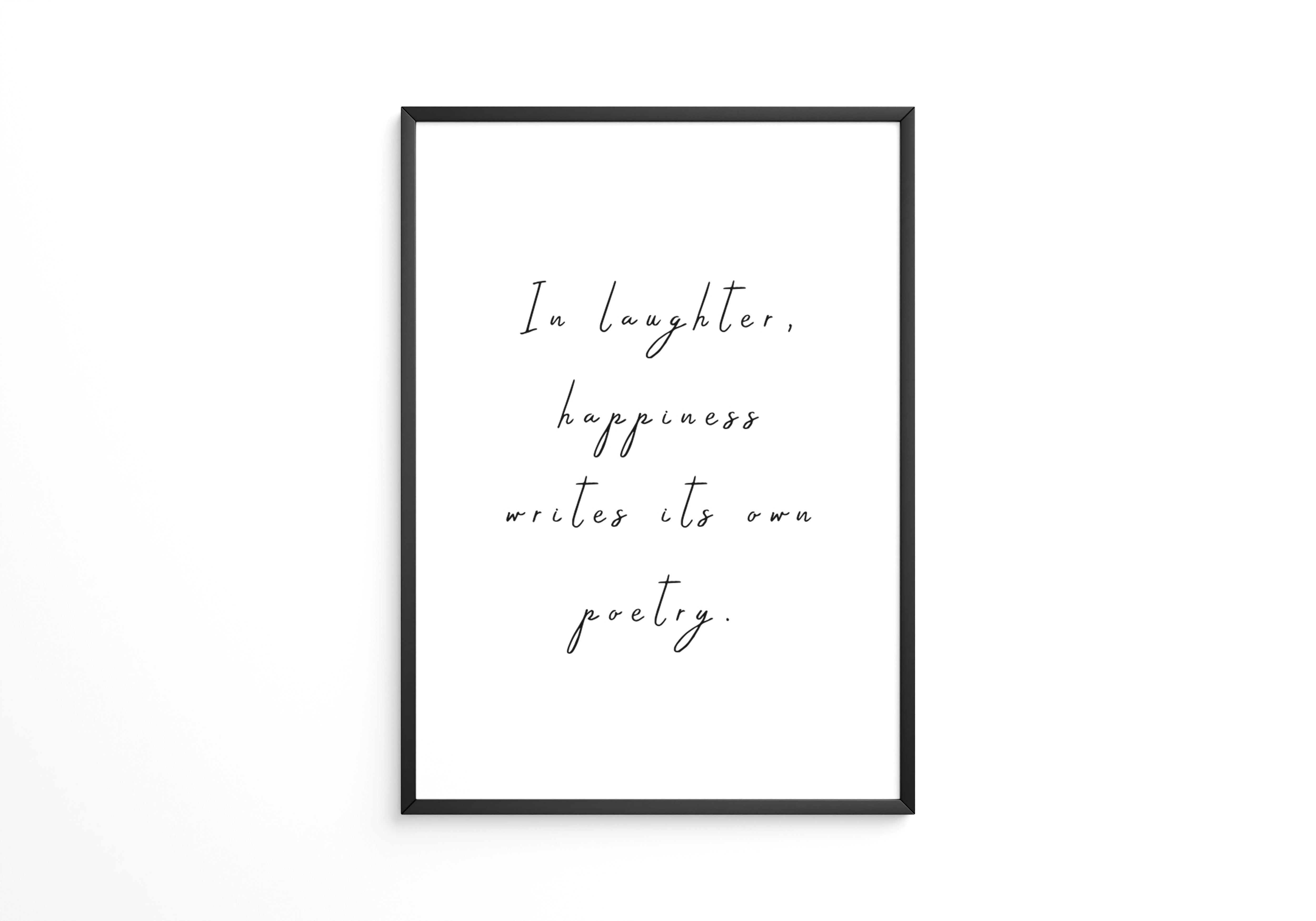 Text Zitat Handgeschrieben Schwarzweiß