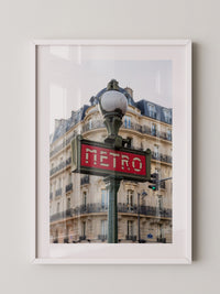 Metro Schild urban