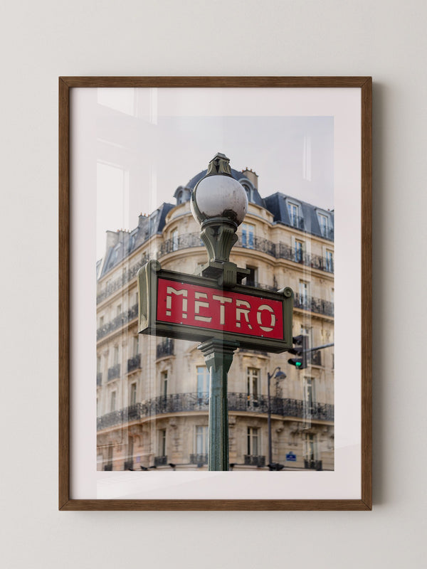 Metro Schild urban