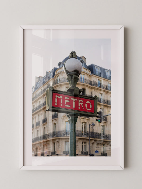 Metro Schild urban