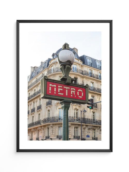 Metro Schild urban