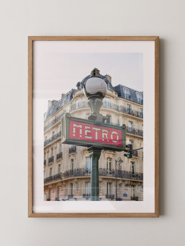 Metro Schild urban