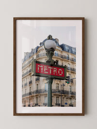 Metro Schild urban