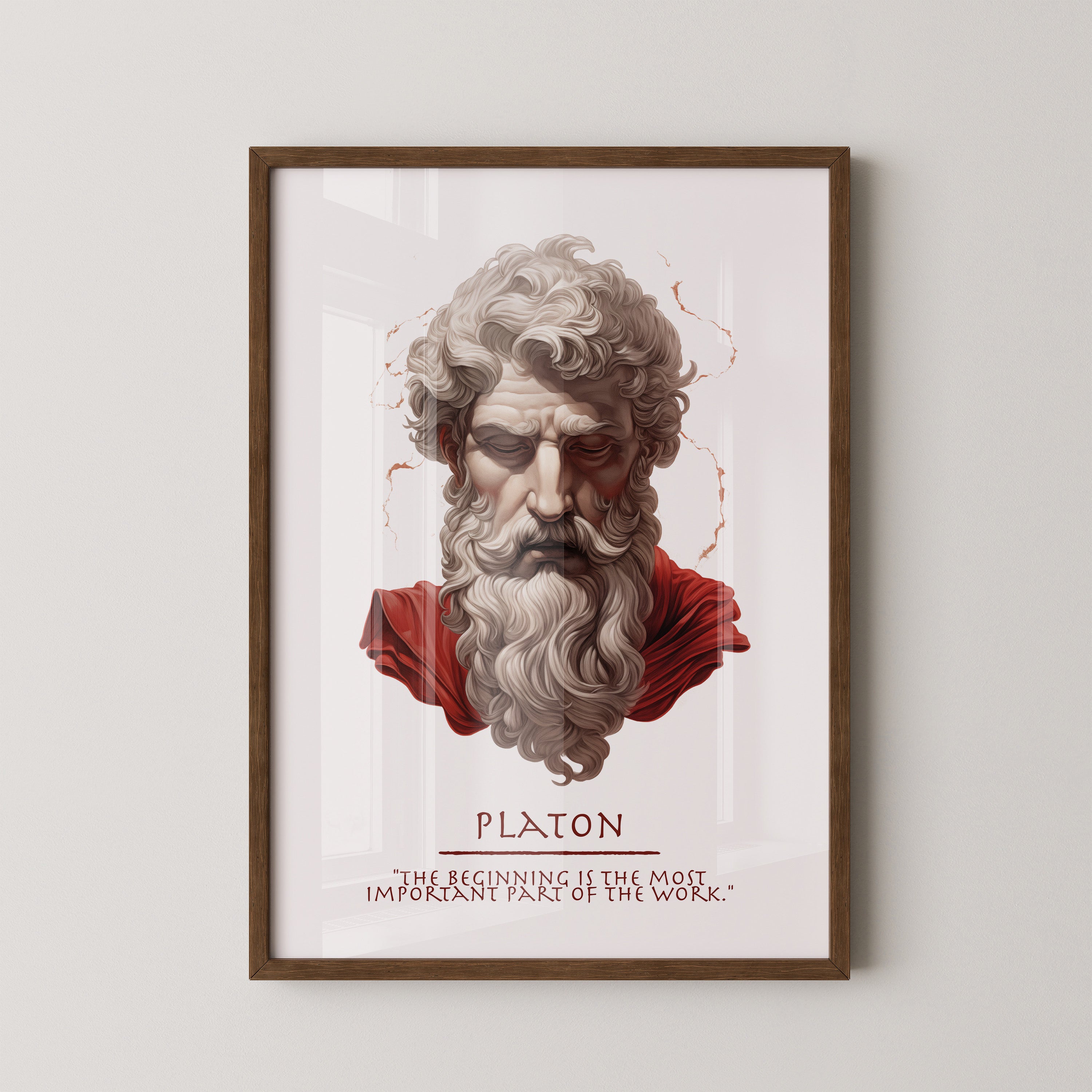 Alte Statue Grafisch