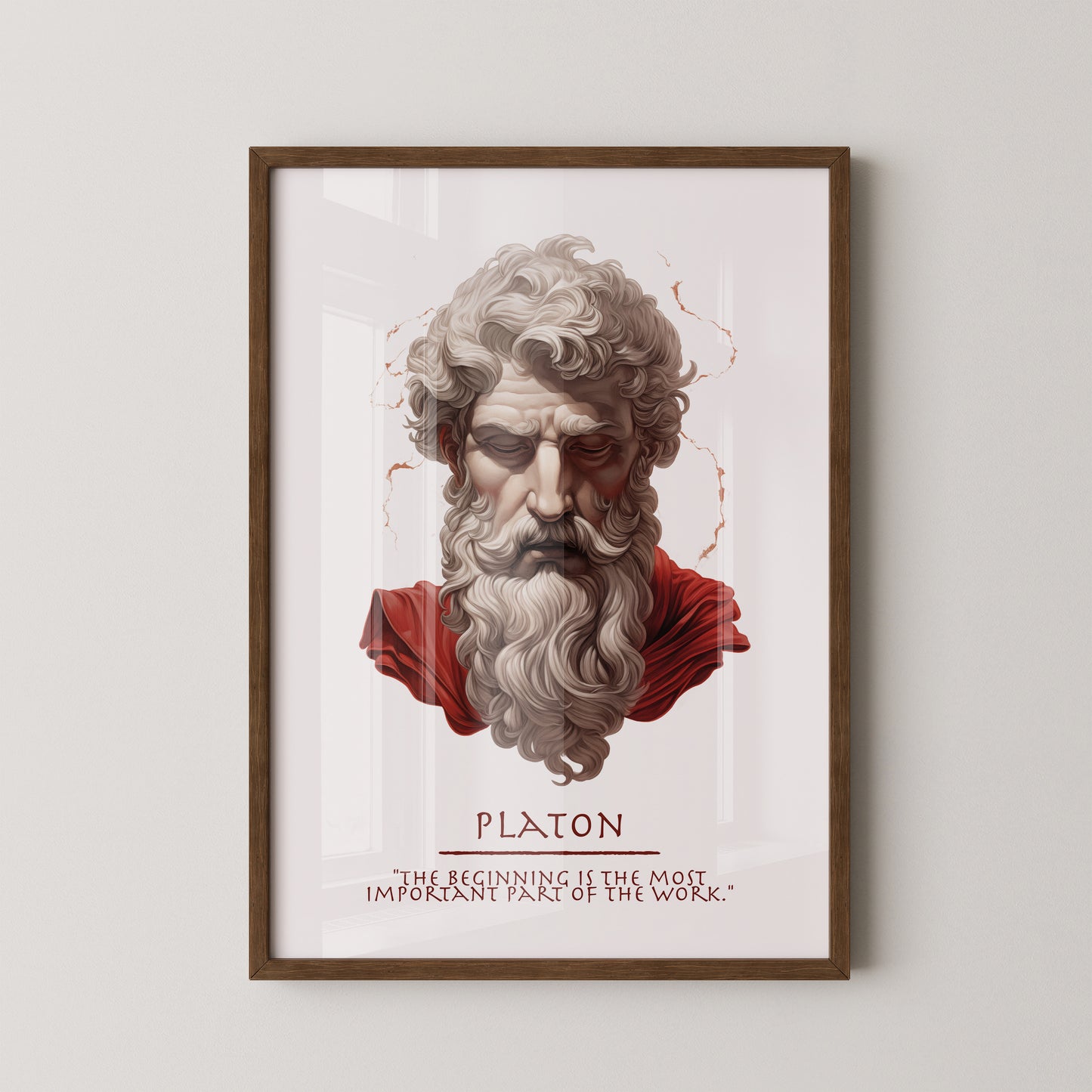 Alte Statue Grafisch